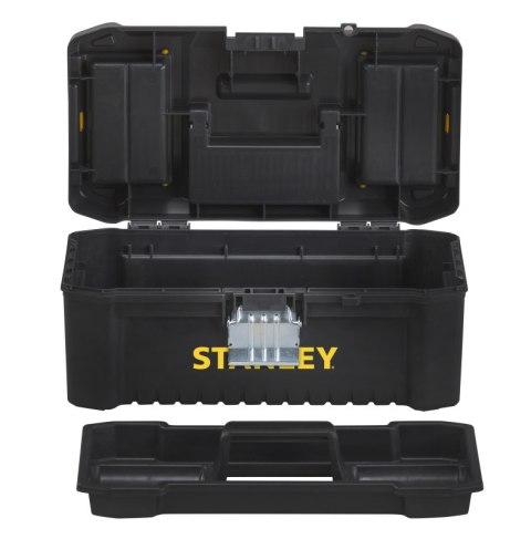 SKRZYNKA NARZĘDZIOWA ESSENTIAL ZATRZASKI METALOWE 12,5 STANLEY SKRZYNKA NARZĘDZIOWA ESSENTIAL ZATRZASKI METALOWE 12,5 STANLEY