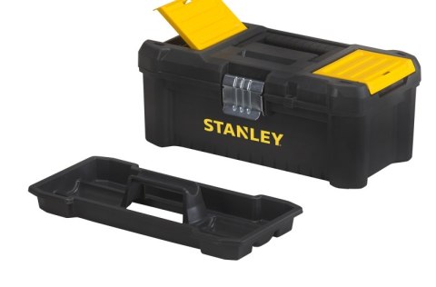 SKRZYNKA NARZĘDZIOWA ESSENTIAL ZATRZASKI METALOWE 12,5 STANLEY SKRZYNKA NARZĘDZIOWA ESSENTIAL ZATRZASKI METALOWE 12,5 STANLEY