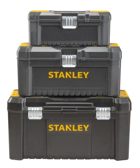 SKRZYNKA NARZĘDZIOWA ESSENTIAL ZATRZASKI METALOWE 12,5 STANLEY SKRZYNKA NARZĘDZIOWA ESSENTIAL ZATRZASKI METALOWE 12,5 STANLEY