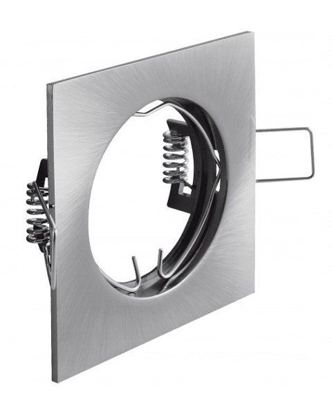 SUFITOWA OPRAWA PUNKTOWA PORTO IP20 KWADRAT INOX GTV SUFITOWA OPRAWA PUNKTOWA PORTO IP20 KWADRAT INOX GTV