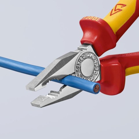 SZCZYPCE UNIWERSALNE IZOLOWANE VDE 180MM KNIPEX SZCZYPCE UNIWERSALNE IZOLOWANE VDE 180MM KNIPEX