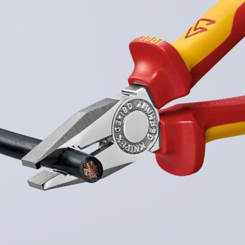 SZCZYPCE UNIWERSALNE IZOLOWANE VDE 180MM KNIPEX SZCZYPCE UNIWERSALNE IZOLOWANE VDE 180MM KNIPEX
