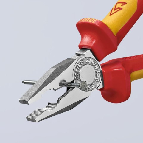 SZCZYPCE UNIWERSALNE IZOLOWANE VDE 180MM KNIPEX SZCZYPCE UNIWERSALNE IZOLOWANE VDE 180MM KNIPEX
