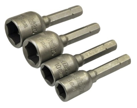 ZESTAW NASADEK MAGNETYCZNYCH 4SZ. 8*10*12*13 MAKITA ZESTAW NASADEK MAGNETYCZNYCH 4SZ. 8*10*12*13 MAKITA