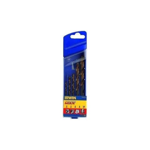 ZESTAW WIERTEŁ TURBOMAX 5SZT 4-10M IRWIN ZESTAW WIERTEŁ TURBOMAX 5SZT 4-10M IRWIN