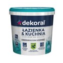 EMULSJA AKRYL WEW ŁAZIENKA&KUCHNIA MALEINAK BIAŁY MAT 1L DEKORAL