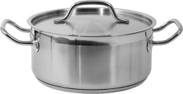 GARNEK NISKI Z POKRYWKĄ ZE STALI NIERDZEWNEJ 24*11CM 5L YATO GASTRO
