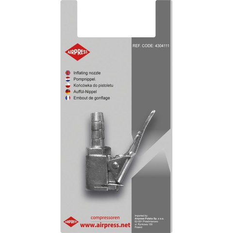 KOŃCÓWKA WYMIENNA DO PISTOLETU AIRPRESS KOŃCÓWKA WYMIENNA DO PISTOLETU AIRPRESS