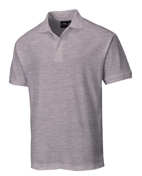 KOSZULKA POLO NAPLES, B210 SZARA ROZMIAR XXL PORTWEST