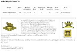 NAKRĘTKA PRZEGUBOWA KP-S B15 UN