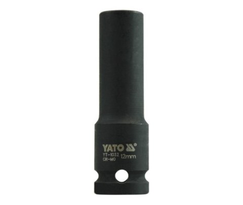 NASADKA DŁUGA UDAROWA 6-KĄTNA 1/2'' 12MM YATO NASADKA DŁUGA UDAROWA 6-KĄTNA 1/2'' 12MM YATO