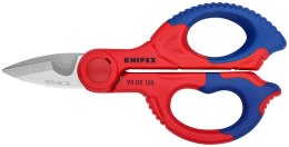 NOŻYCZKI UNIWERSALNE DLA ELEKTRYKÓW 155MM KNIPEX