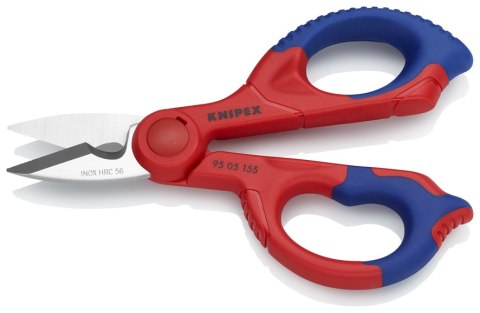 NOŻYCZKI UNIWERSALNE DLA ELEKTRYKÓW 155MM KNIPEX NOŻYCZKI UNIWERSALNE DLA ELEKTRYKÓW 155MM KNIPEX