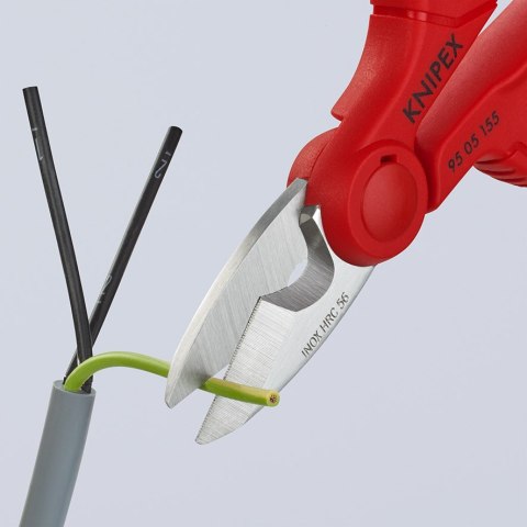 NOŻYCZKI UNIWERSALNE DLA ELEKTRYKÓW 155MM KNIPEX NOŻYCZKI UNIWERSALNE DLA ELEKTRYKÓW 155MM KNIPEX
