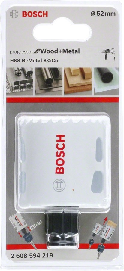 PIŁA OTWORNICA PROGRESSOR F/W&M 52MM BOSCH PIŁA OTWORNICA PROGRESSOR F/W&M 52MM BOSCH