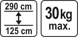 PODPORA TELESKOPOWA 125-290CM YATO