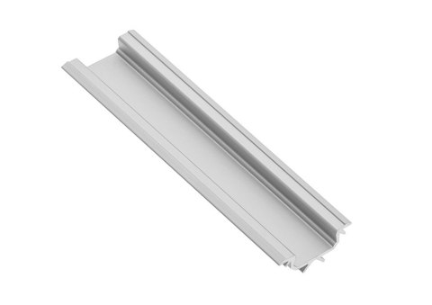 PROFIL ALUMINIOWY LED KĄTOWY GLAX SILVER 2M GTV PROFIL ALUMINIOWY LED KĄTOWY GLAX SILVER 2M GTV