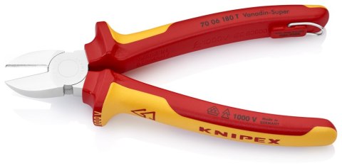 SZCZYPCE BOCZNE TNĄCE 180MM KNIPEX SZCZYPCE BOCZNE TNĄCE 180MM KNIPEX