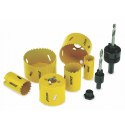 ZESTAW OTWORNIC BI-METALOWYCH 9 SZT. DEDRA