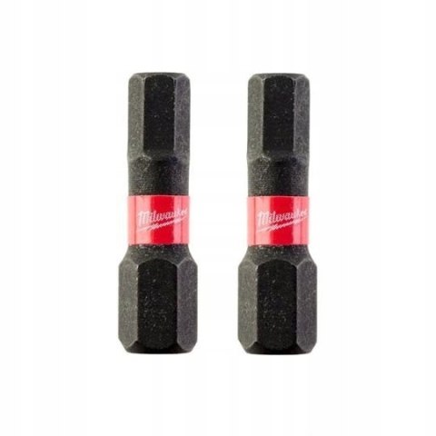 BIT, GROT, KOŃCÓWKA HEX5 25MM 2 SZT MILWAUKEE BIT, GROT, KOŃCÓWKA HEX5 25MM 2 SZT MILWAUKEE