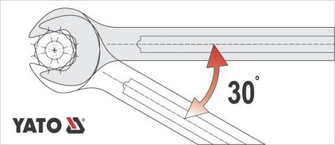 KLUCZ PŁASKI 12*13MM YATO KLUCZ PŁASKI 12*13MM YATO