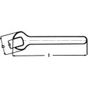 KLUCZ PŁASKI IZOLOWANY 1000V 13MM KNIPEX