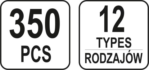 KOMPLET SPINEK SAMOCHODOWYCH VOLVO 350SZT YATO KOMPLET SPINEK SAMOCHODOWYCH VOLVO 350SZT YATO
