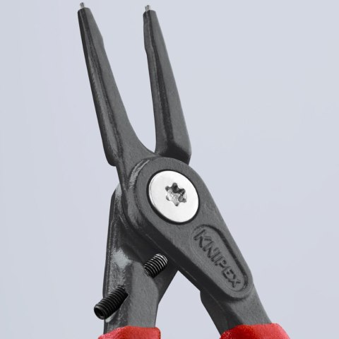 PRECYZYJNE SZCZYPCE DO PIERŚCIENI WEW.PROSTE 140MM KNIPEX PRECYZYJNE SZCZYPCE DO PIERŚCIENI WEW.PROSTE 140MM KNIPEX