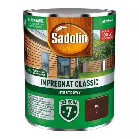 SADOLIN IMPREGNAT CLASSIC HYBRYDOWY 7 LAT TEK 0.75 SADOLIN SADOLIN IMPREGNAT CLASSIC HYBRYDOWY 7 LAT TEK 0.75 SADOLIN
