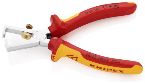 SZCZYPCE DO ŚCIĄGANIA IZOLACJI 1000V 160MM KNIPEX SZCZYPCE DO ŚCIĄGANIA IZOLACJI 1000V 160MM KNIPEX