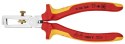 SZCZYPCE DO ŚCIĄGANIA IZOLACJI 1000V 160MM KNIPEX