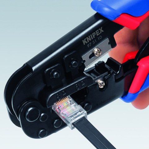 SZCZYPCE DO ZAGNIATANIA WTYKÓW TELEFONICZNYCH TYPU WESTERN KNIPEX SZCZYPCE DO ZAGNIATANIA WTYKÓW TELEFONICZNYCH TYPU WESTERN KNIPEX