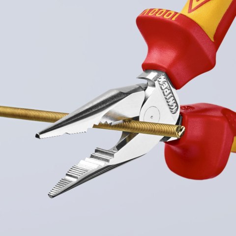SZCZYPCE UNIWERSALNE Z OSTRO ZAKOŃCZONYMI SZCZĘKAMI PCV145MM KNIPEX SZCZYPCE UNIWERSALNE Z OSTRO ZAKOŃCZONYMI SZCZĘKAMI PCV145MM KNIPEX
