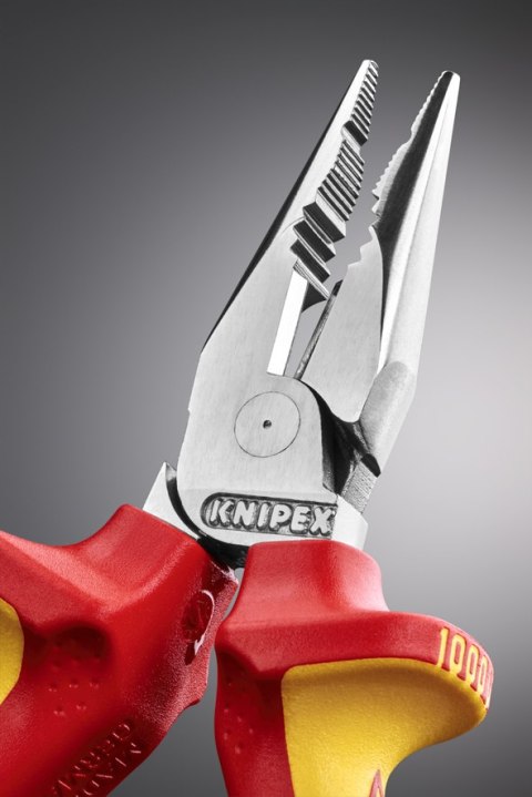 SZCZYPCE UNIWERSALNE Z OSTRO ZAKOŃCZONYMI SZCZĘKAMI PCV145MM KNIPEX SZCZYPCE UNIWERSALNE Z OSTRO ZAKOŃCZONYMI SZCZĘKAMI PCV145MM KNIPEX