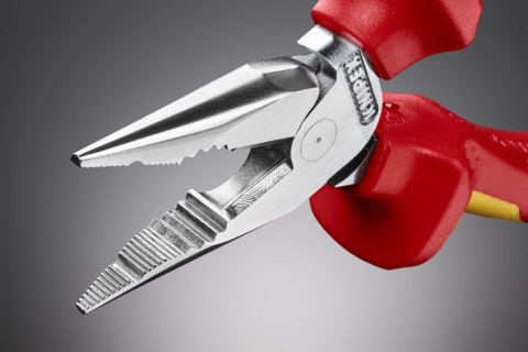 SZCZYPCE UNIWERSALNE Z OSTRO ZAKOŃCZONYMI SZCZĘKAMI PCV145MM KNIPEX SZCZYPCE UNIWERSALNE Z OSTRO ZAKOŃCZONYMI SZCZĘKAMI PCV145MM KNIPEX