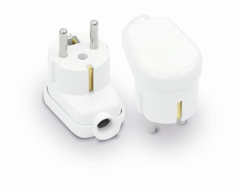 WTYCZKA KĄTOWA ROZBIERALNA UNI-SCHUKO, 2P+Z, 16A, 250V BIAŁA VOLTEO WTYCZKA KĄTOWA ROZBIERALNA UNI-SCHUKO, 2P+Z, 16A, 250V BIAŁA VOLTEO