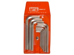 ZESTAW KLUCZY IMBUSOWYCH 10CZ. 2-10 MM BAHCO