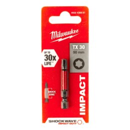 BIT, GROT, KOŃCÓWKA TORX TX30 50MM MILWAUKEE