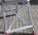 DRABINA/PODEST ROBOCZY PLS5 130/238CM 5 STOPNI FARAONE