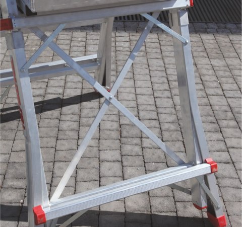 DRABINA/PODEST ROBOCZY PLS5 130/238CM 5 STOPNI FARAONE DRABINA/PODEST ROBOCZY PLS5 130/238CM 5 STOPNI FARAONE