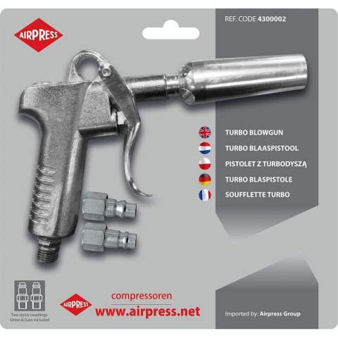 PISTOLET DO PRZEDMUCHU Z TURBODYSZĄ AIRPRESS PISTOLET DO PRZEDMUCHU Z TURBODYSZĄ AIRPRESS