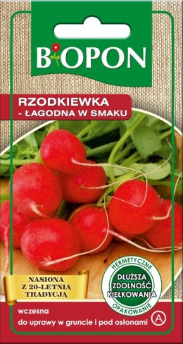 RZODKIEWKA ŁAGODNA W SMAKU 8G BIOPON