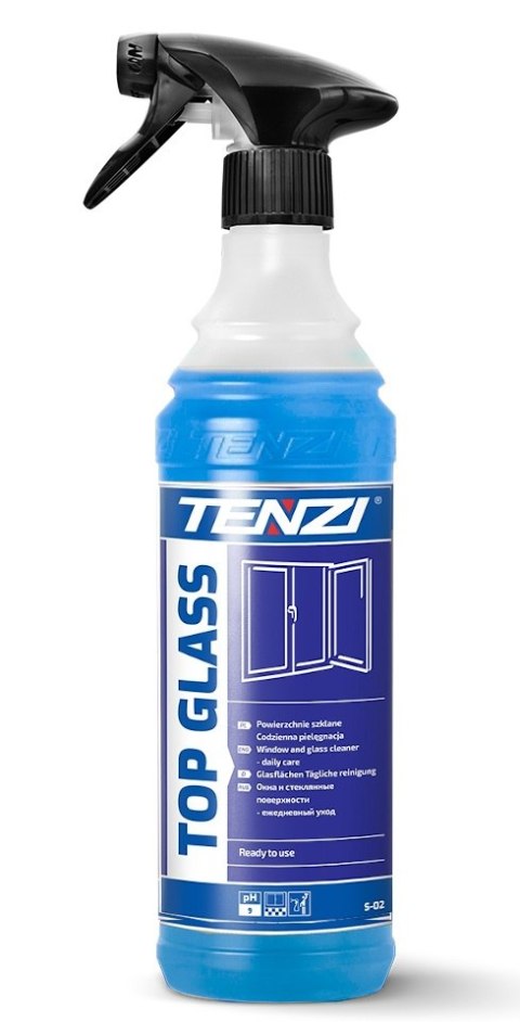 ŚRODEK DO MYCIA POWIERZCHNI SZKLANYCH TOP GLASS GT 0.6L TENZI ŚRODEK DO MYCIA POWIERZCHNI SZKLANYCH TOP GLASS GT 0.6L TENZI