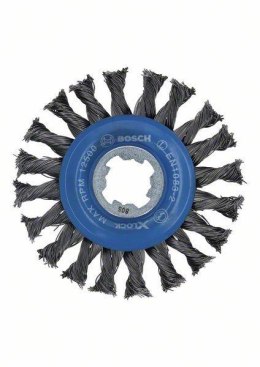 SZCZOTKA TARCZOWA 115 DRUT PLECIONY X-LOCK BOSCH
