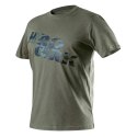 T-SHIRT ROBOCZY OLIWKOWY CAMO, ROZM.L NEO