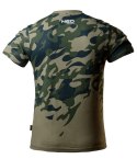 T-SHIRT ROBOCZY Z NADRUKIEM CAMO, ROZM.M NEO