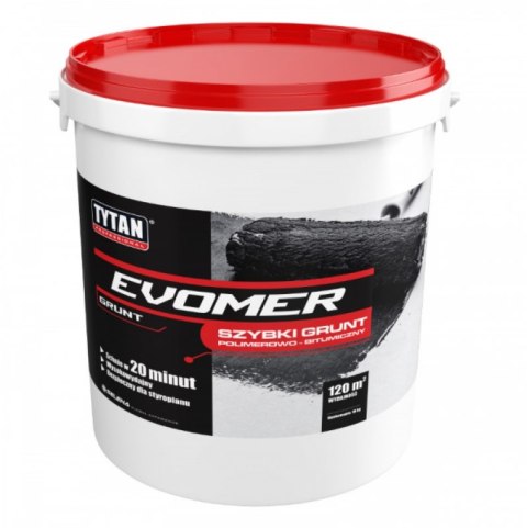 TYTAN EVOMER SZYBKI GRUNT 9KG CZARNY TYTAN TYTAN EVOMER SZYBKI GRUNT 9KG CZARNY TYTAN