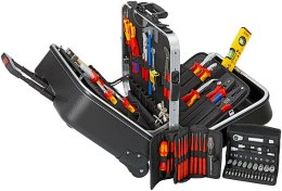 WALIZKA NARZĘDZIOWA 'BIG TWIN MOVE' DLA ELEKTRYKÓW 63-CZĘŚCI KNIPEX