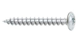 WKRĘT Z ŁBEM PODKŁADKOWYM OCYNKOWANY 4.2*25MM KG MC FIX