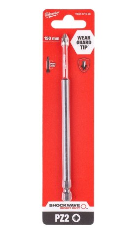 BIT, GROT, KOŃCÓWKA UDAROWY SHW PZ2 150MM MILWAUKEE